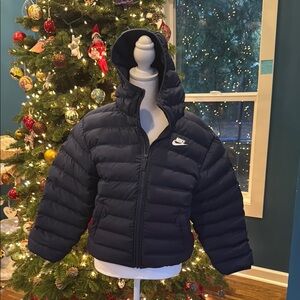 Nike Navy Puffer Jacket